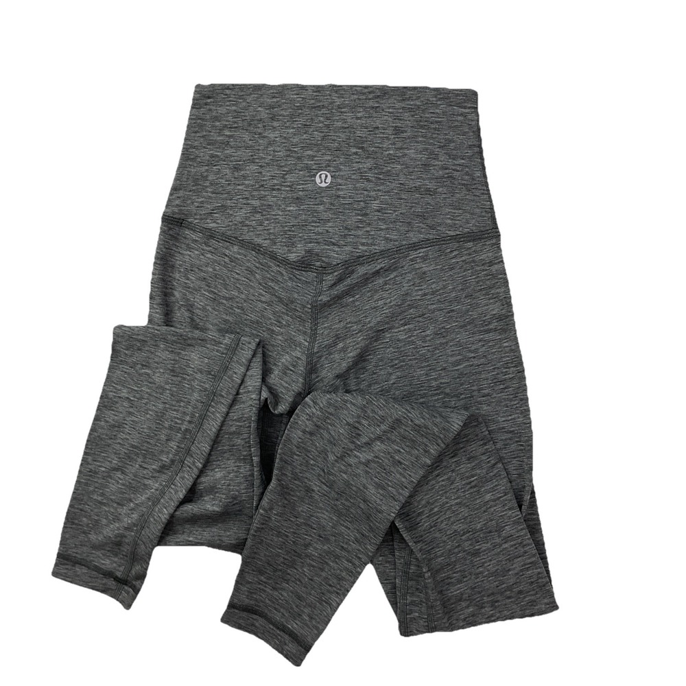 Lululemon Align Leggings Women Sz 2 HR 28'' Pants Marl Gray LW5CZQS Gym Nulu